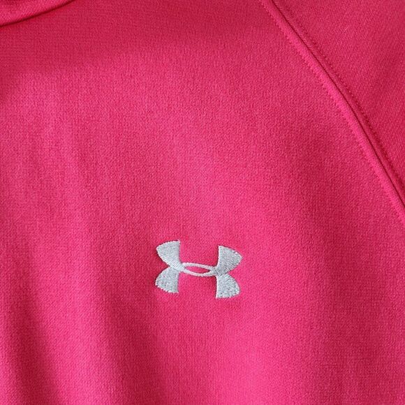 2 UNDER ARMOUR HOODIES | Gray, Pink | Women's Small | Draw String Sweatshirts - Picture 10 of 12